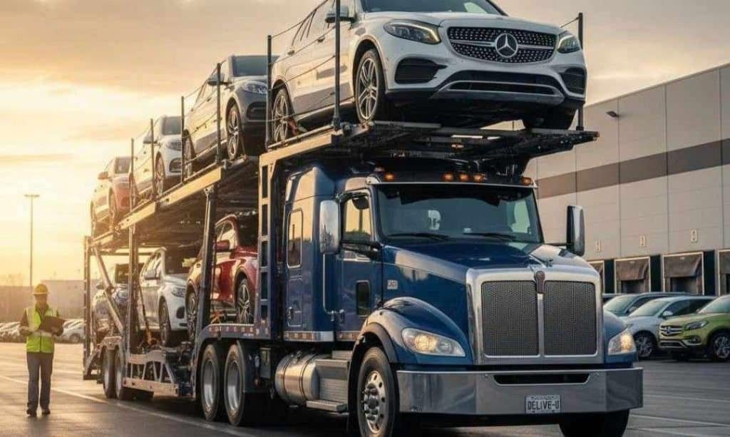 Best American Auto Transport shipping cars across states with professional drivers and secure carriers ensuring safe nationwide delivery.